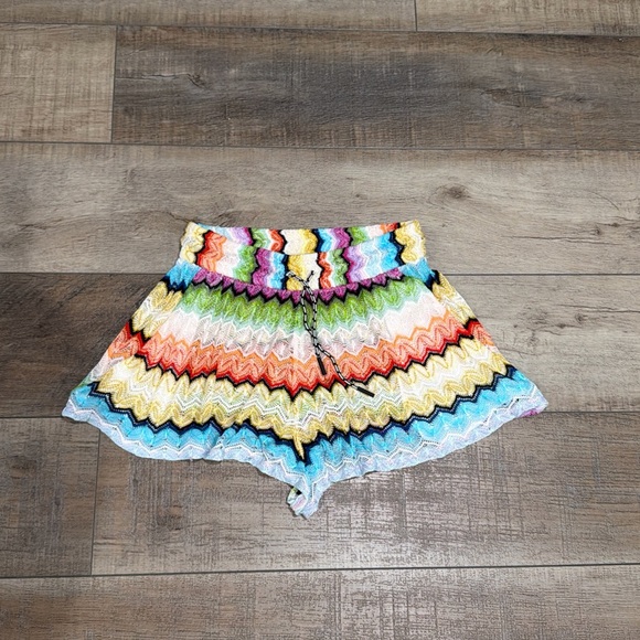 Missoni chevron knit mini shorts - Picture 2 of 5